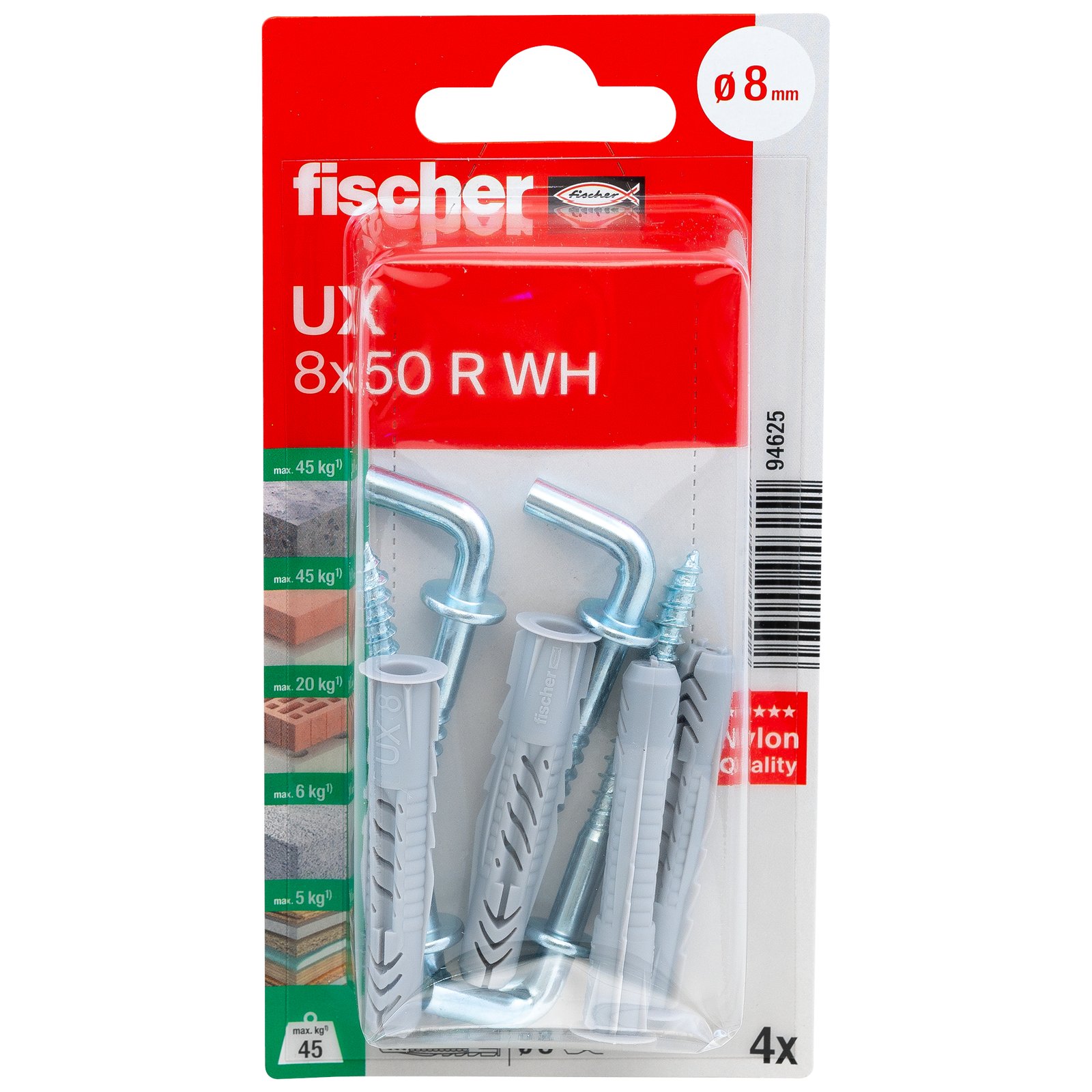 fischer Universaldübel UX WH K
