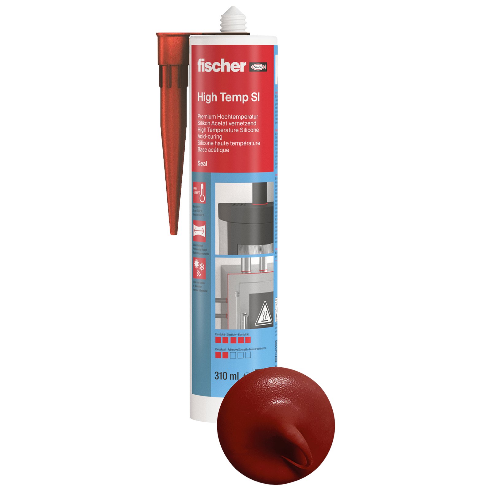 fischer Hochtemp.silikon High Temp SI