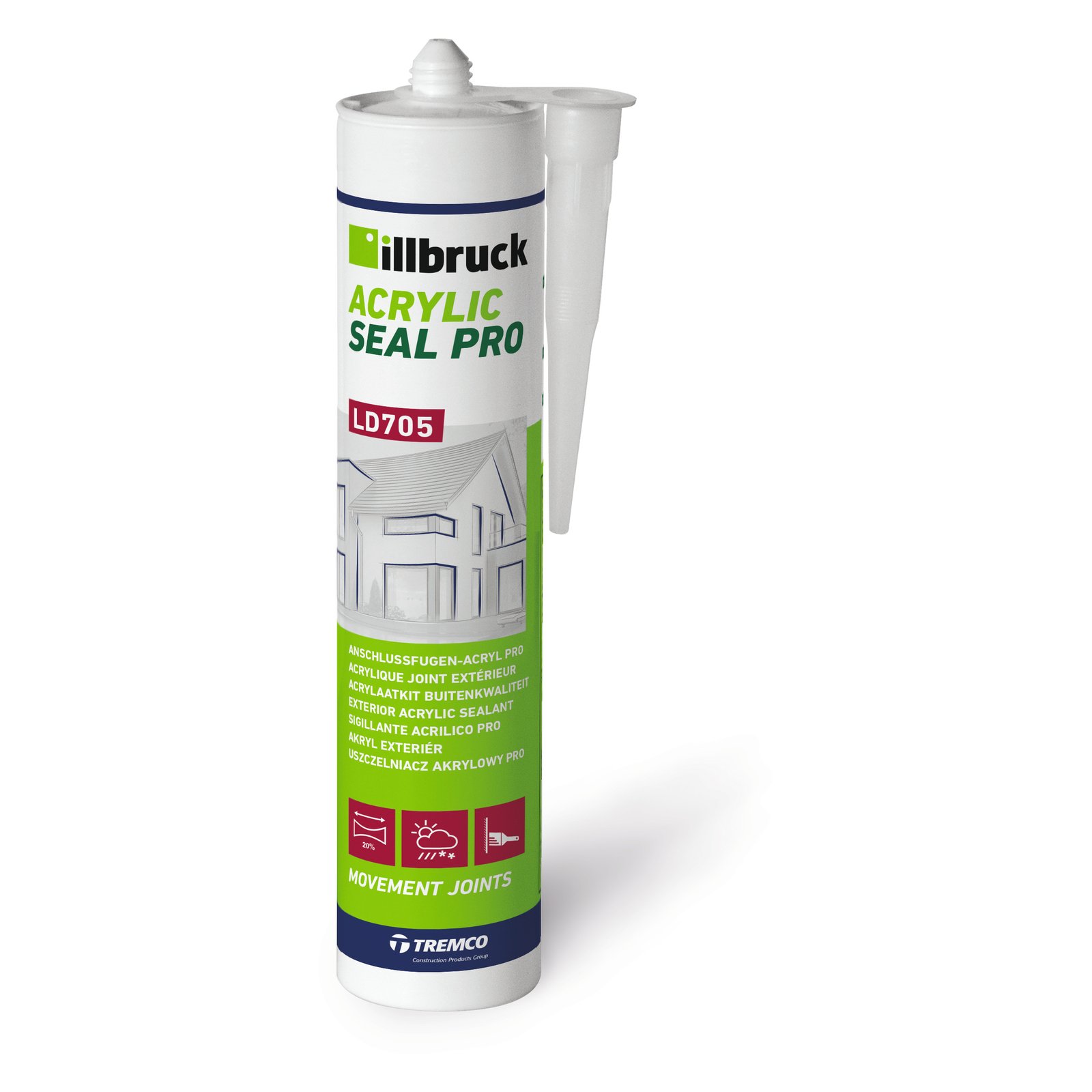 illbruck LD705 Bauanschlussfugen-Acryl