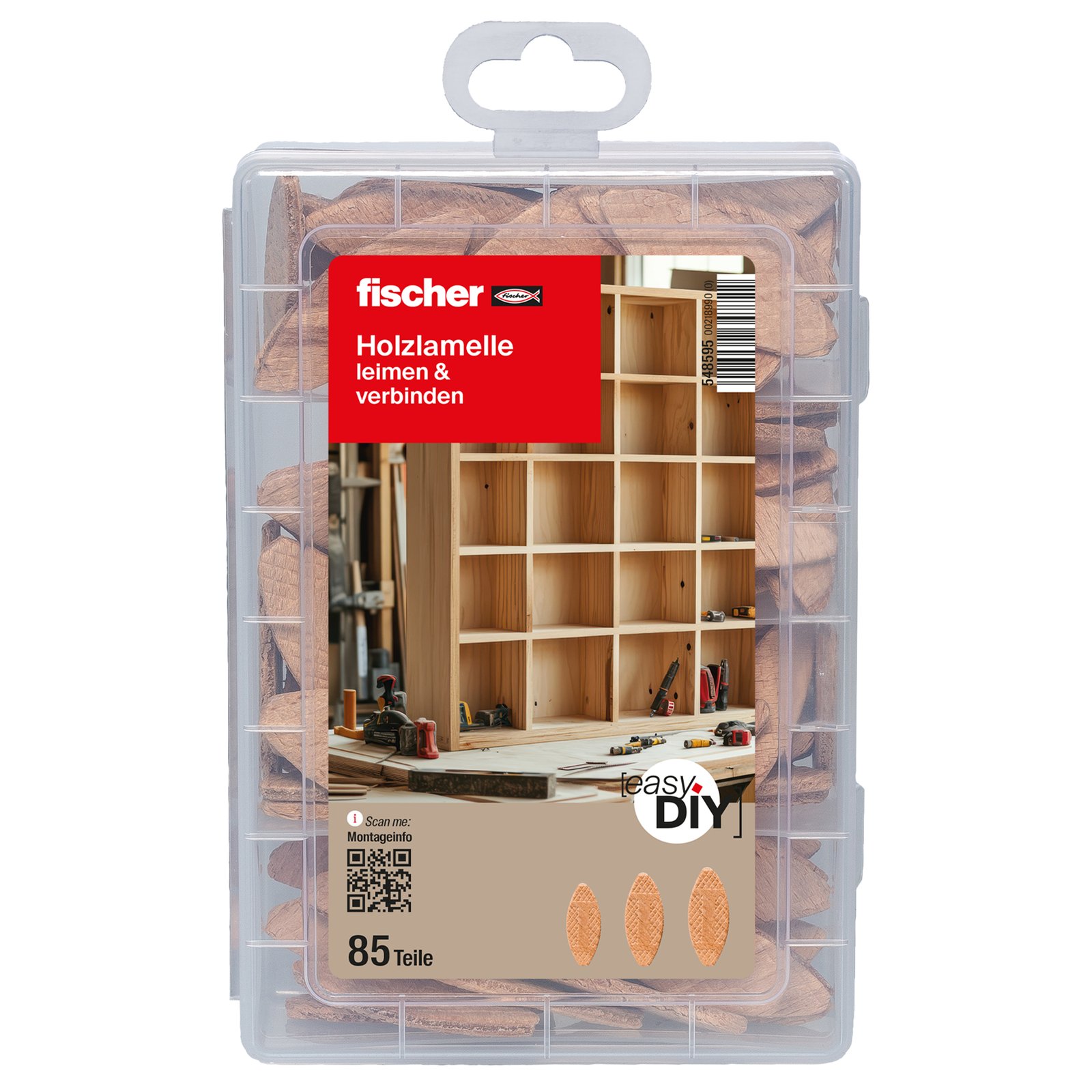 fischer EasyDIY Box Holzlamelle