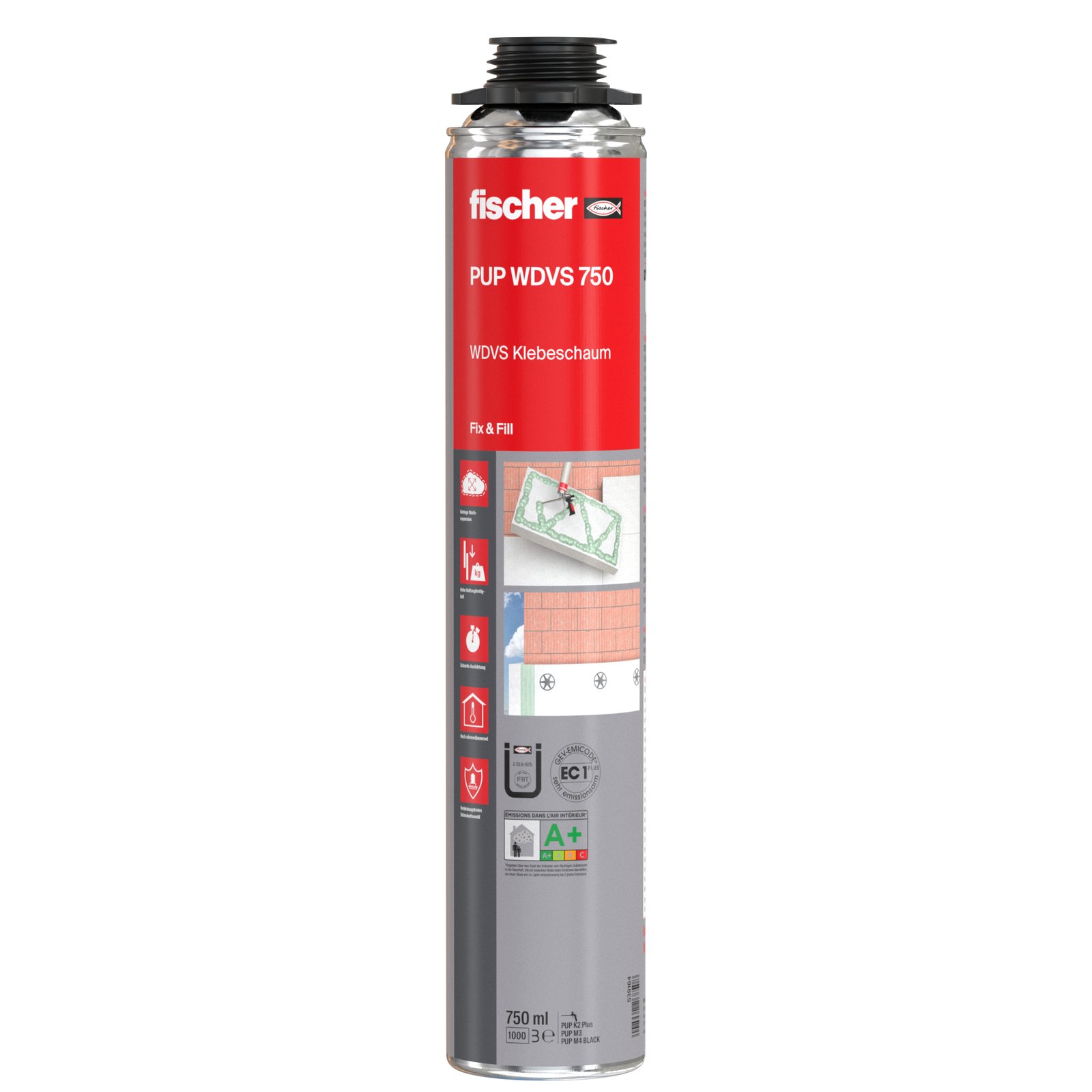 fischer WDVS-Klebeschaum PUP WDVS