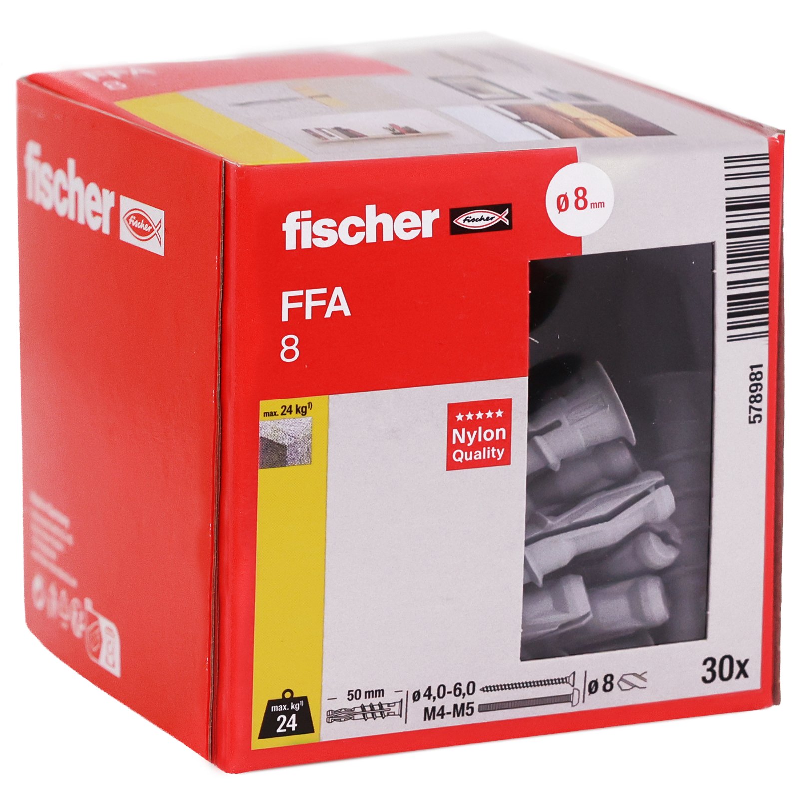 fischer Porenbetondübel FFA