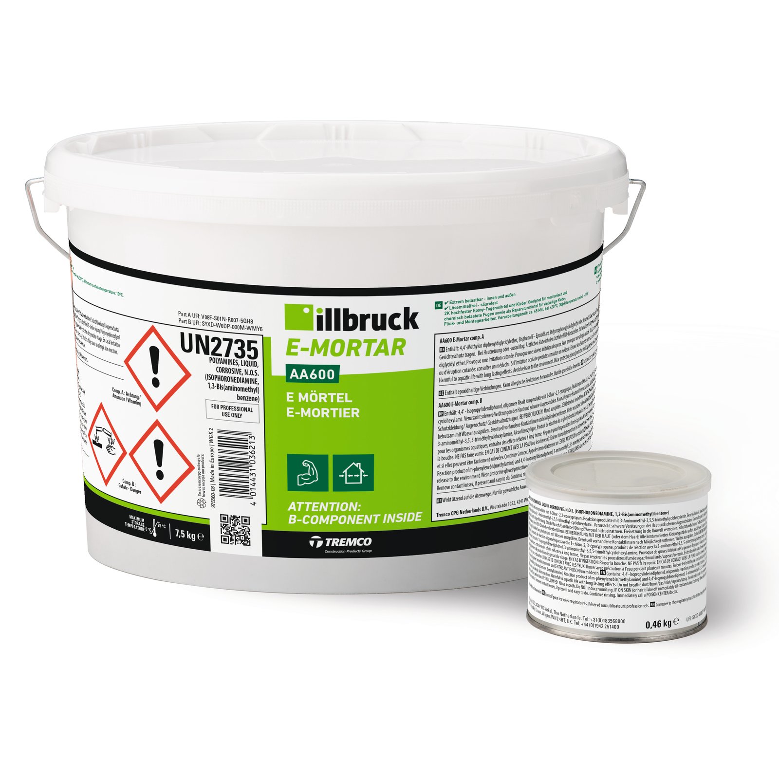 illbruck AA600 E-Mörtel