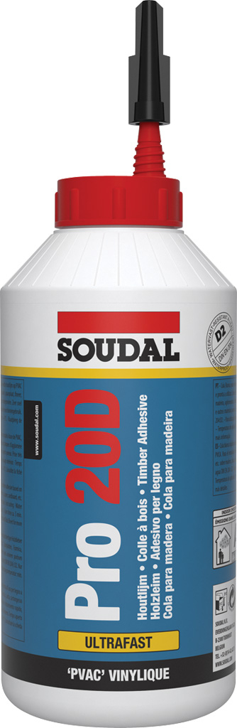 PRO 20D schnell abbindender Holzleim - Klasse D2