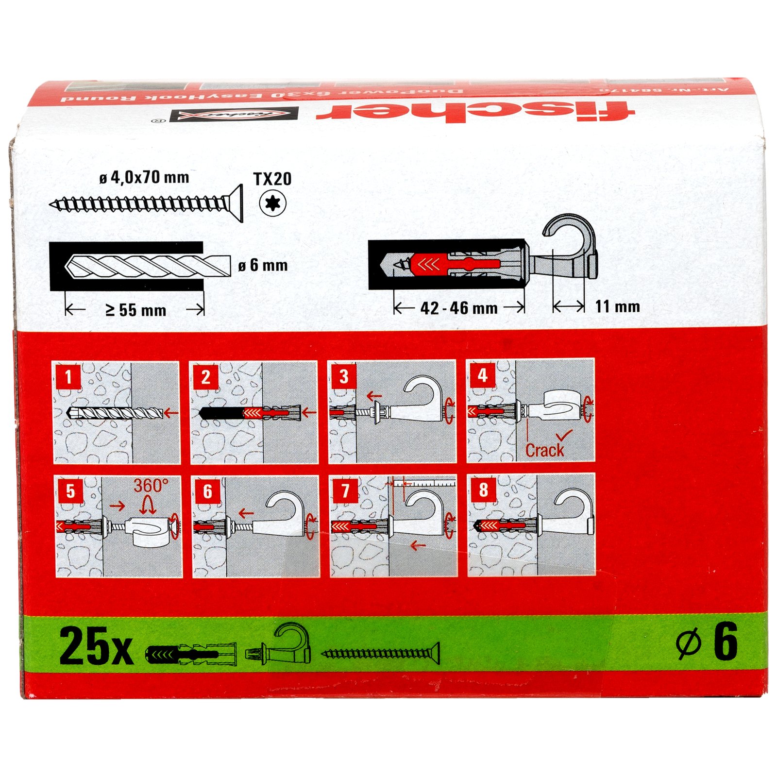 fischer EasyHook Round DuoPower