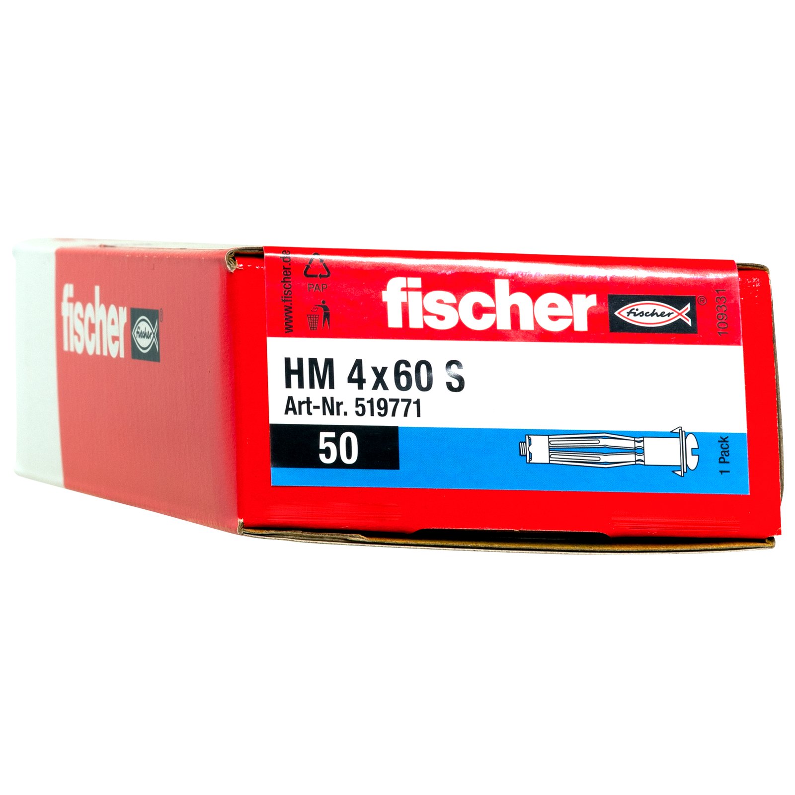 fischer Hohlraum-Metalldübel HM S