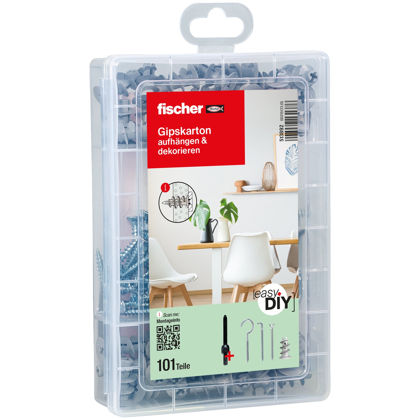 fischer EasyDIY Box Gipskarton