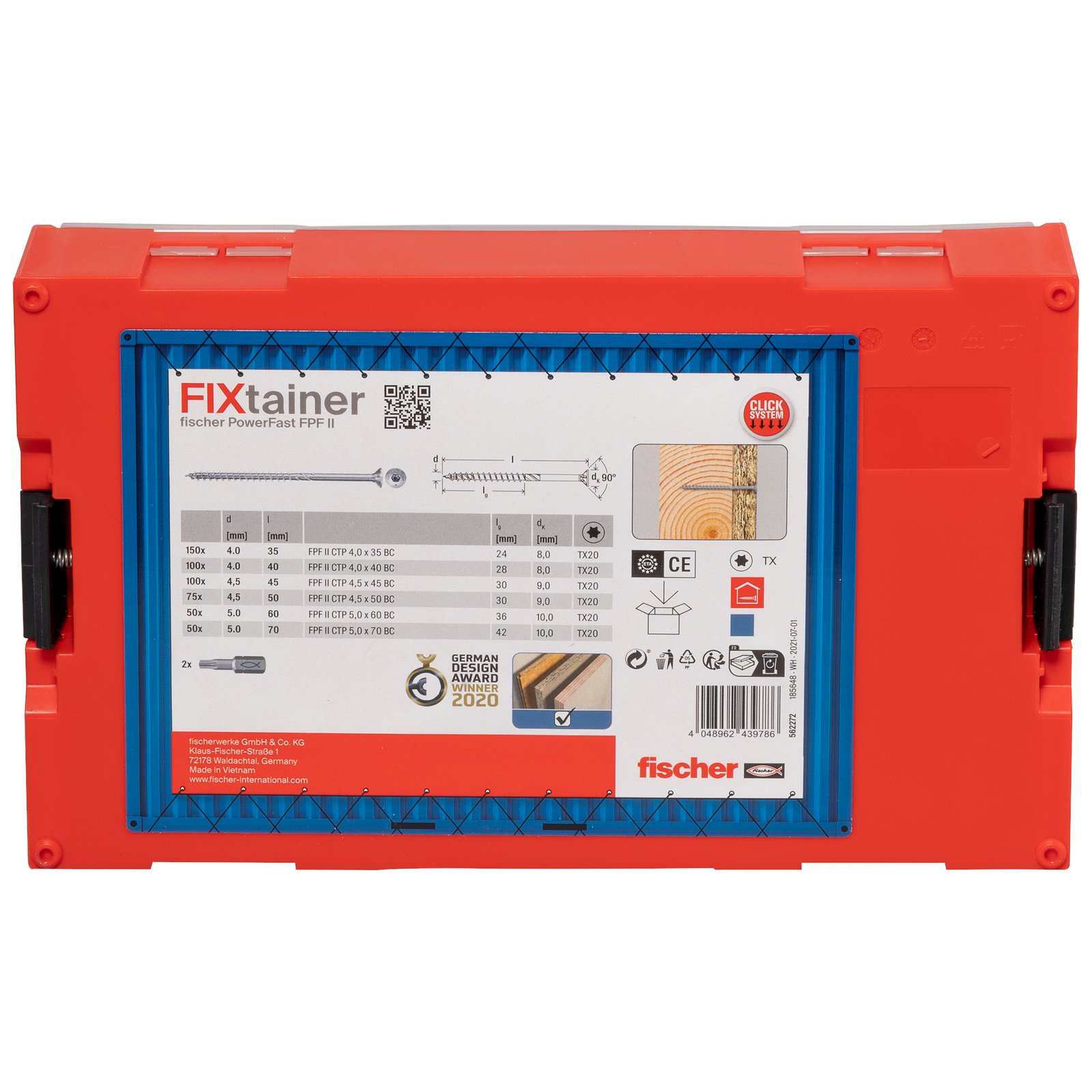fischer FIXtainer - PowerFast II SK TG TX