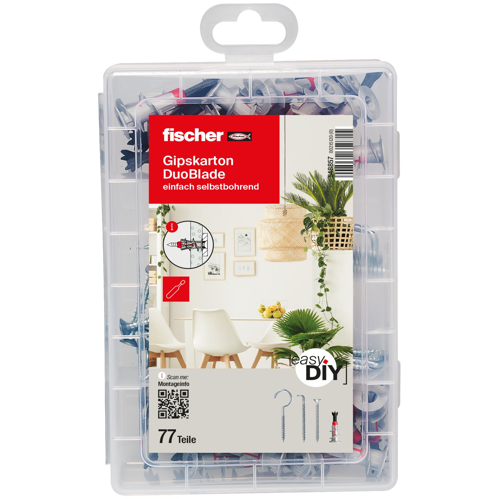 fischer EasyDIY Box Gipskarton DuoBlade