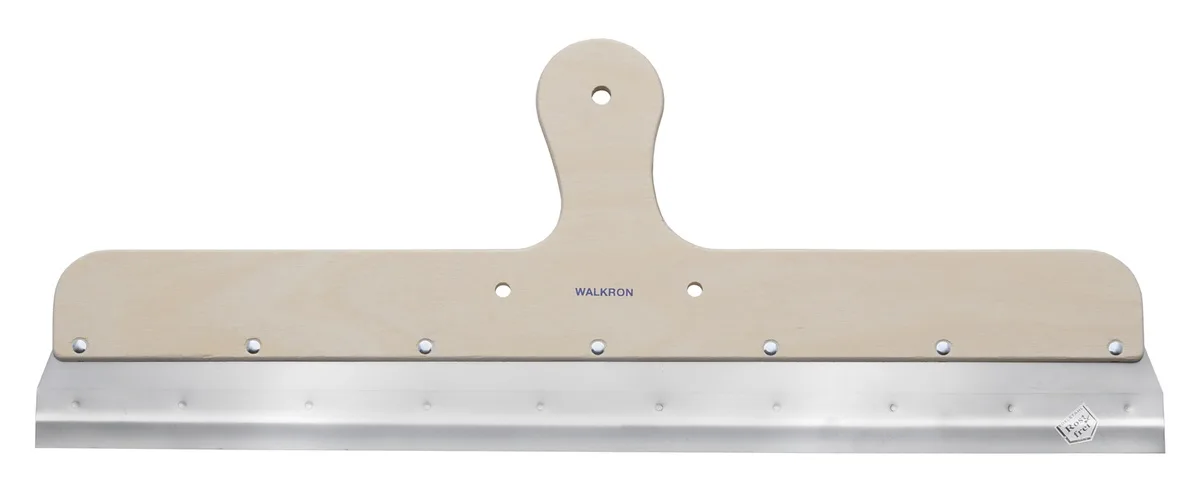 Profi Großflächenrakel 0,31mm | Holzgriff