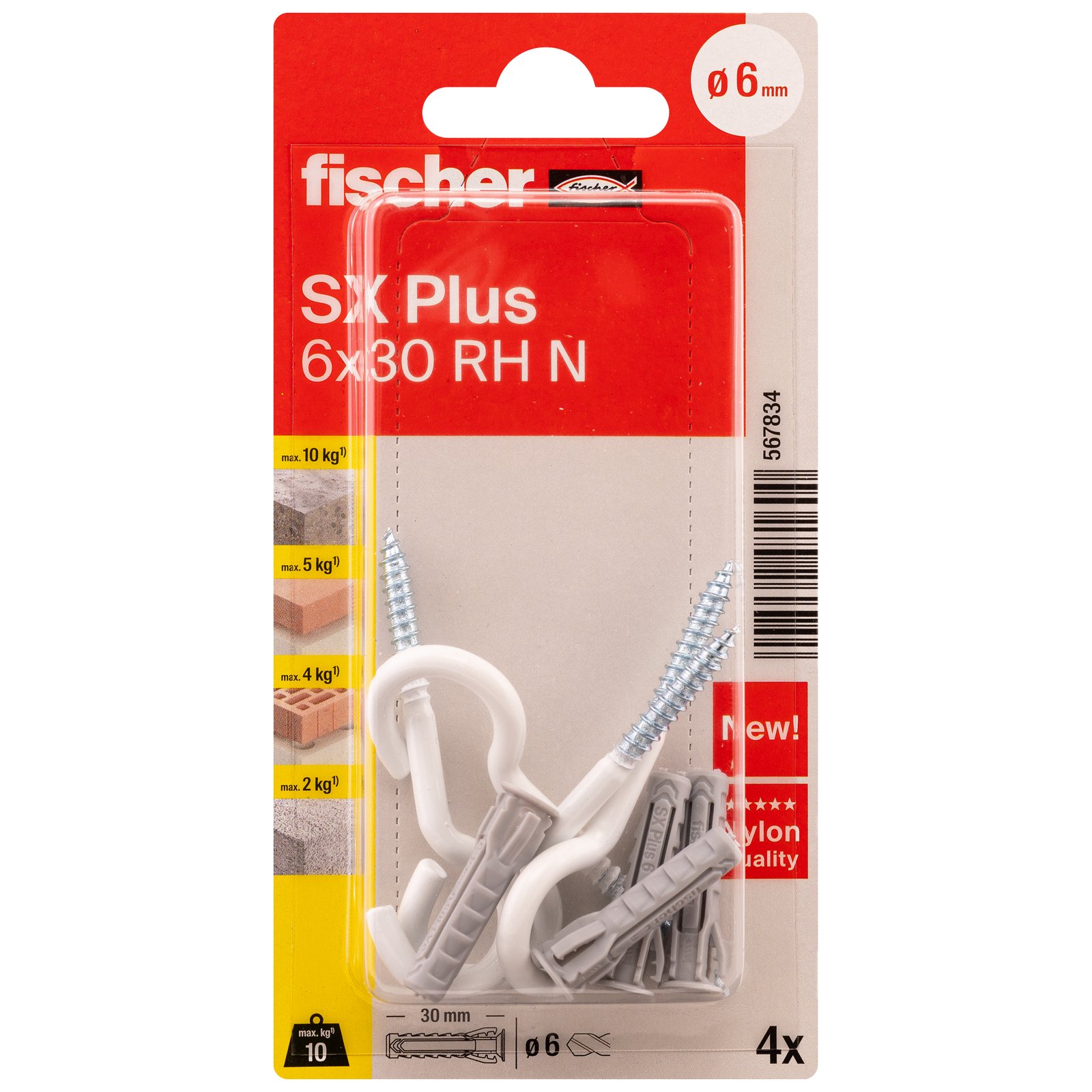 fischer Dübel SX Plus RH N K