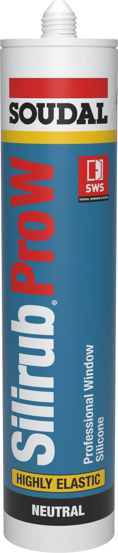 Soudal Silirub PRO W Silikondichtstoff 300 ml