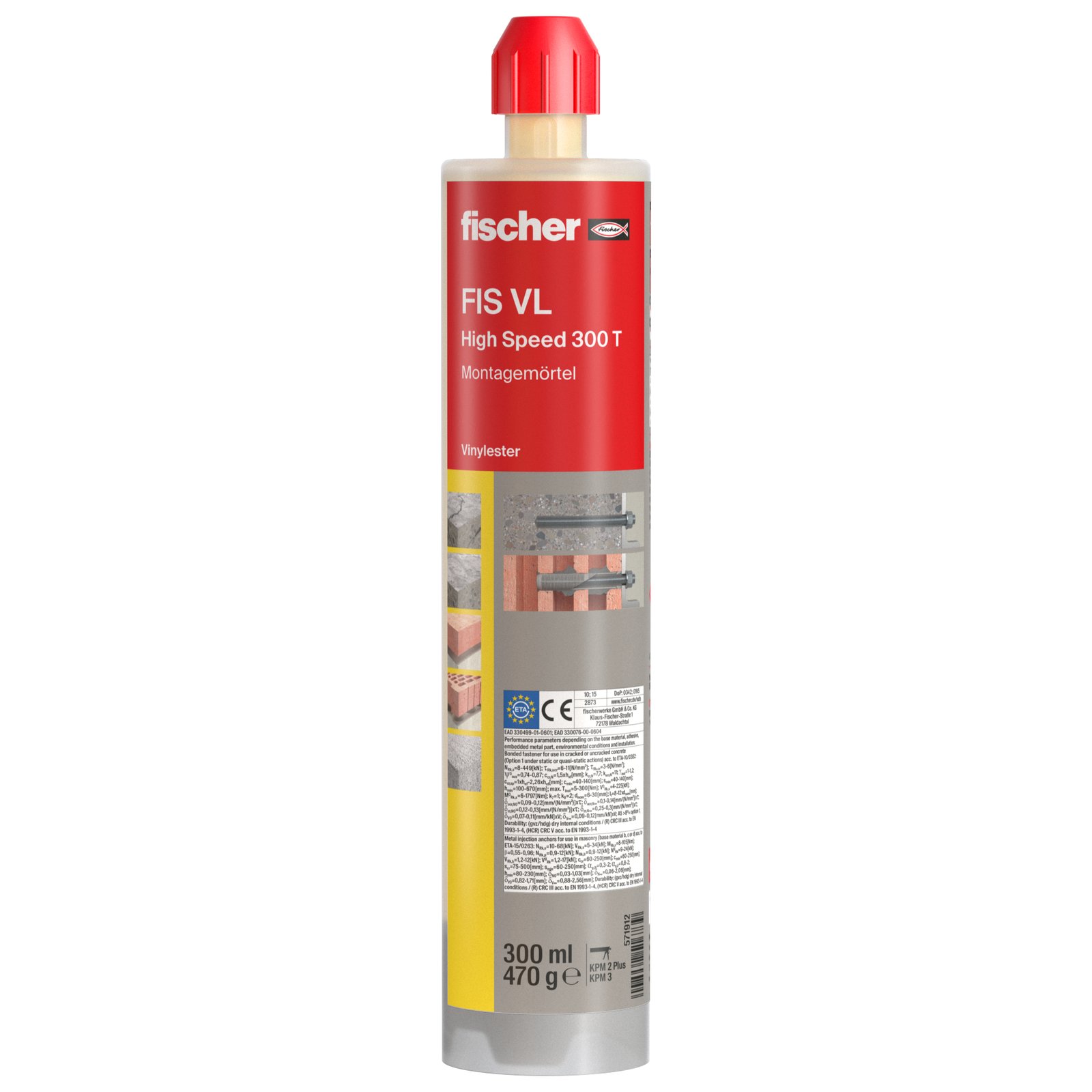 fischer Montagemörtel FIS VL HighSpeed T