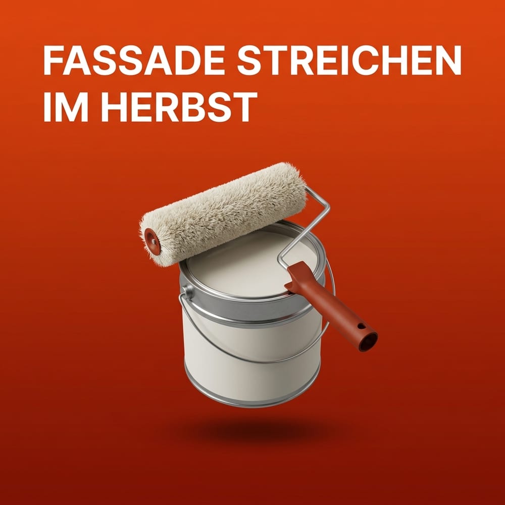 Fassade streichen im Herbst: Taupunkt und Wetterfenster