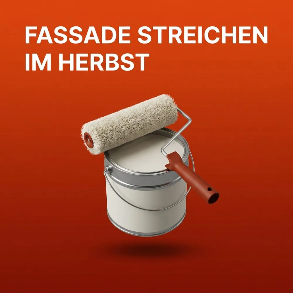 Fassade streichen im Herbst: Taupunkt und Wetterfenster