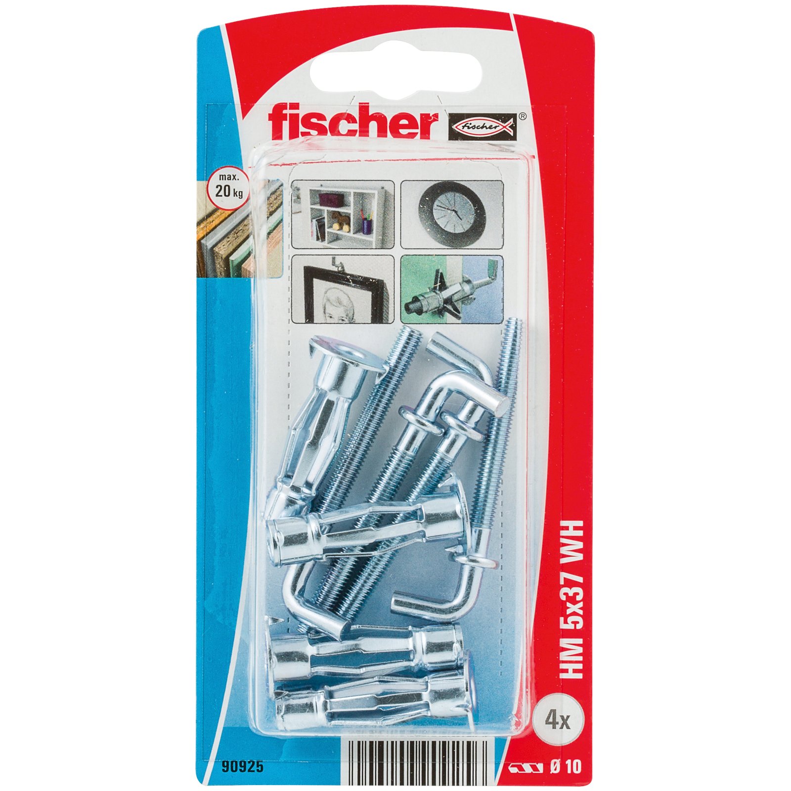 fischer Hohlraum-Metalldübel HM H K