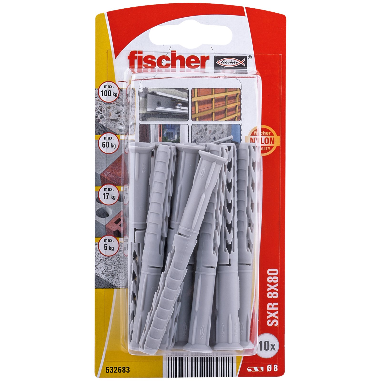 fischer Langschaftdübel SXR K