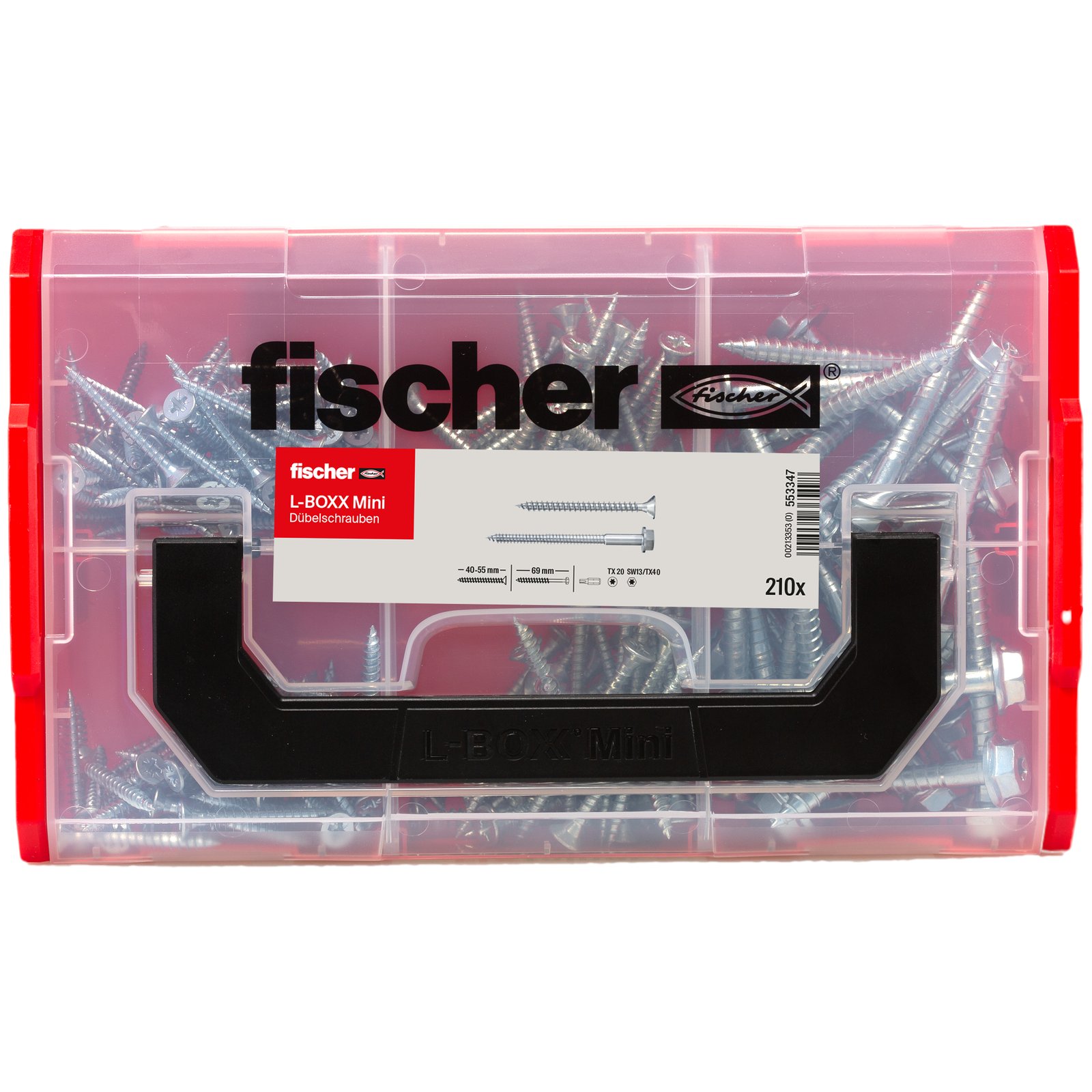 fischer L-Boxx mini Dübelschrauben