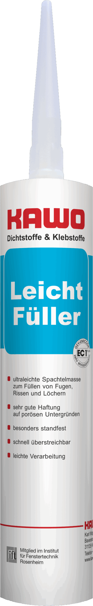 KAWO Ultraleicht-Füller (Schleifbar in 30 Min.)