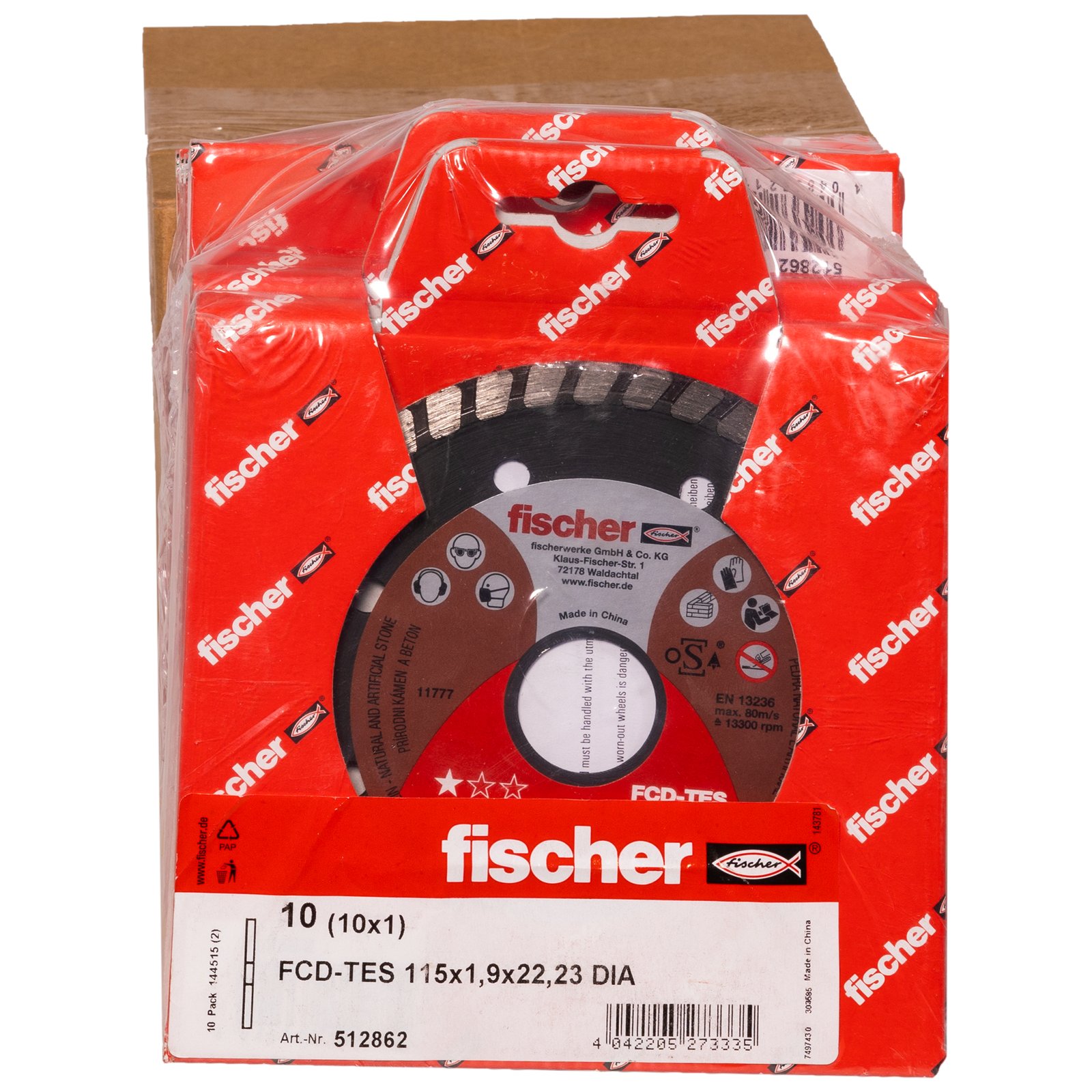 fischer Diamanttrennscheibe TES turbo