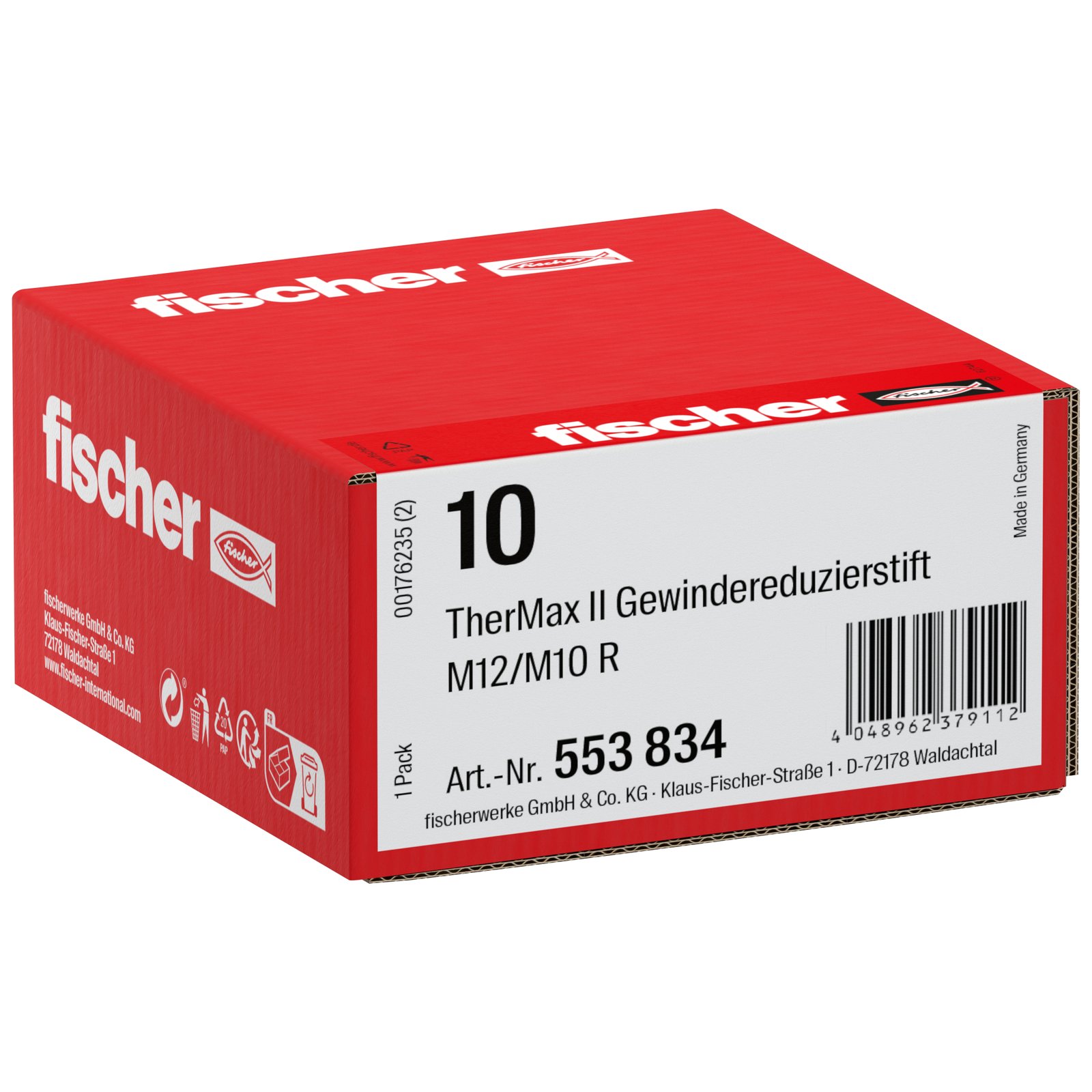 fischer TherMax Gewindereduzierstift M12/M10 R