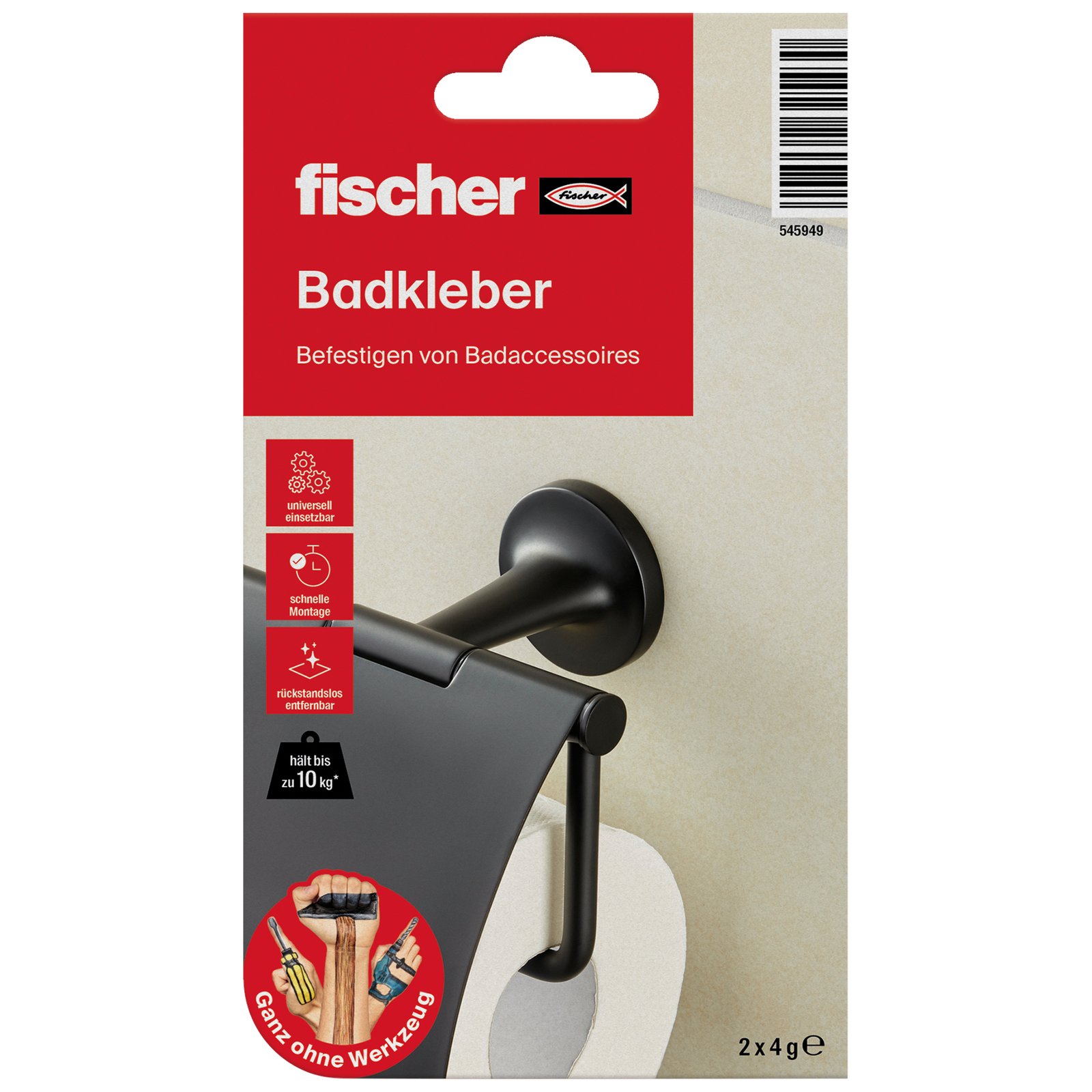 fischer GOW Badkleber