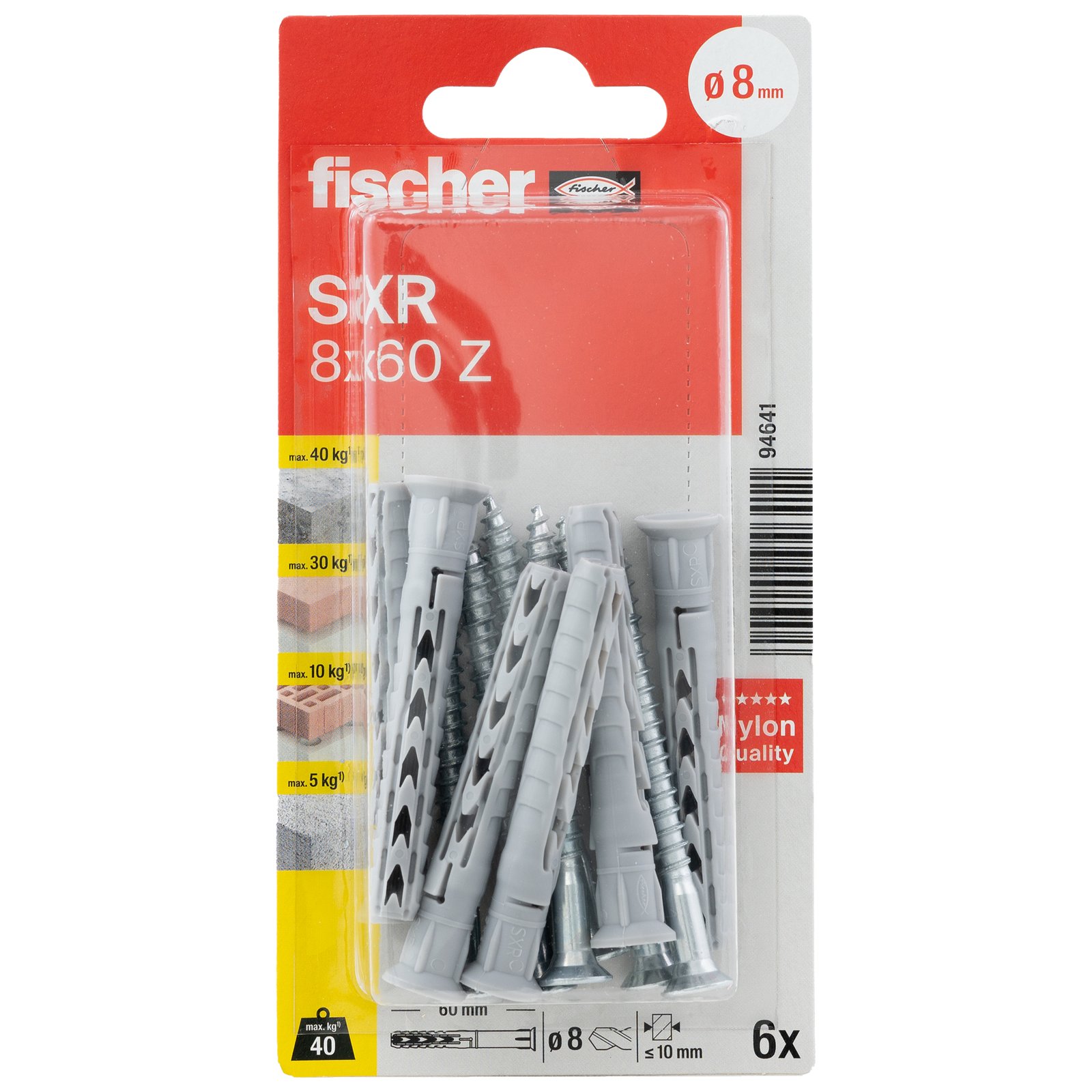 fischer Langschaftdübel SXR Z K