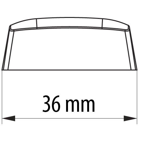 SILISTO® Wasserschlitzkappen – Typ MK 36 mm