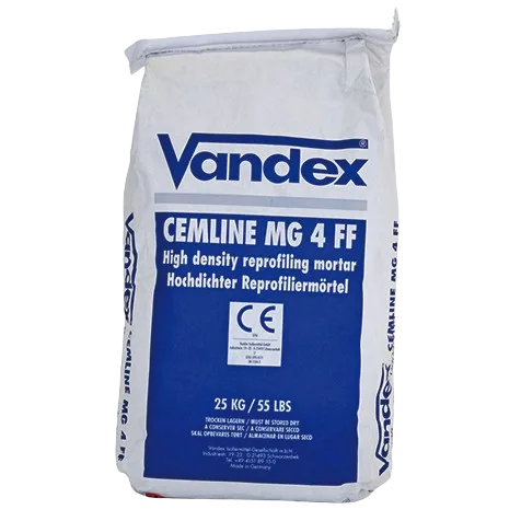 VANDEX Cemline MG 4 FF Dickbeschichtungsmörtel DVGW Typ 1