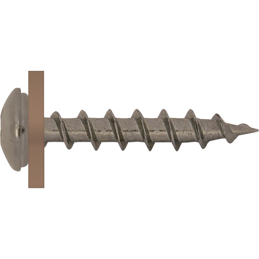 PARCO® Fensterbankschrauben Holz – TX15 Edelstahl brüniert