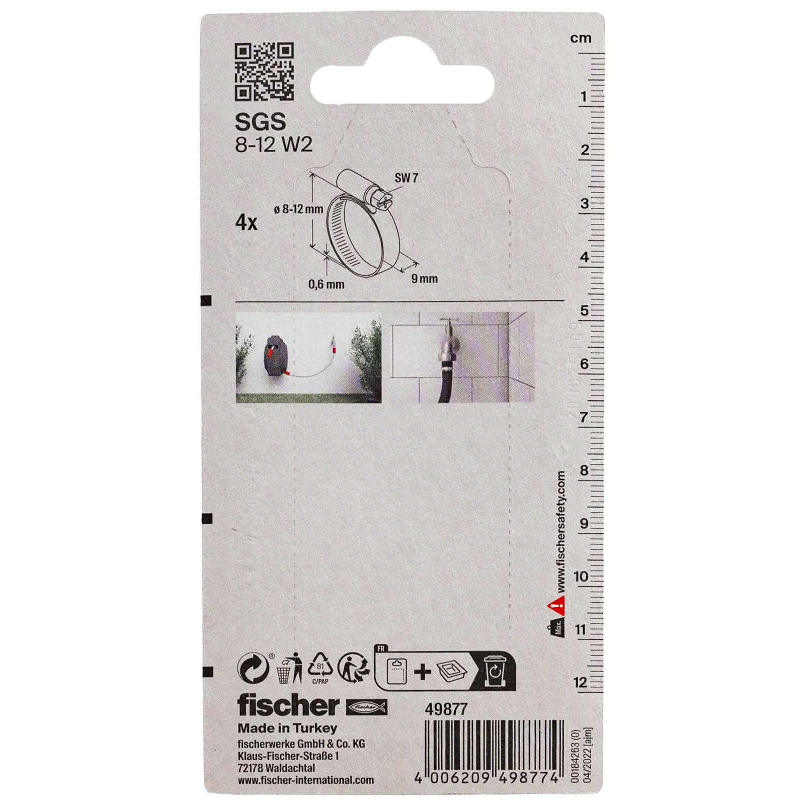 fischer Schlauchschelle SGS K