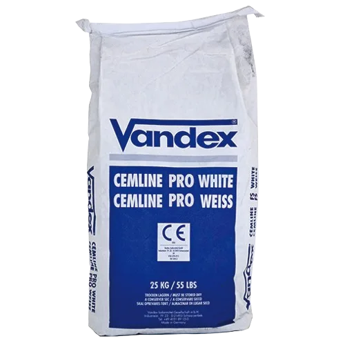 VANDEX Cemline Pro Weiss PCC-Feinmörtel Trinkwasser Typ 3