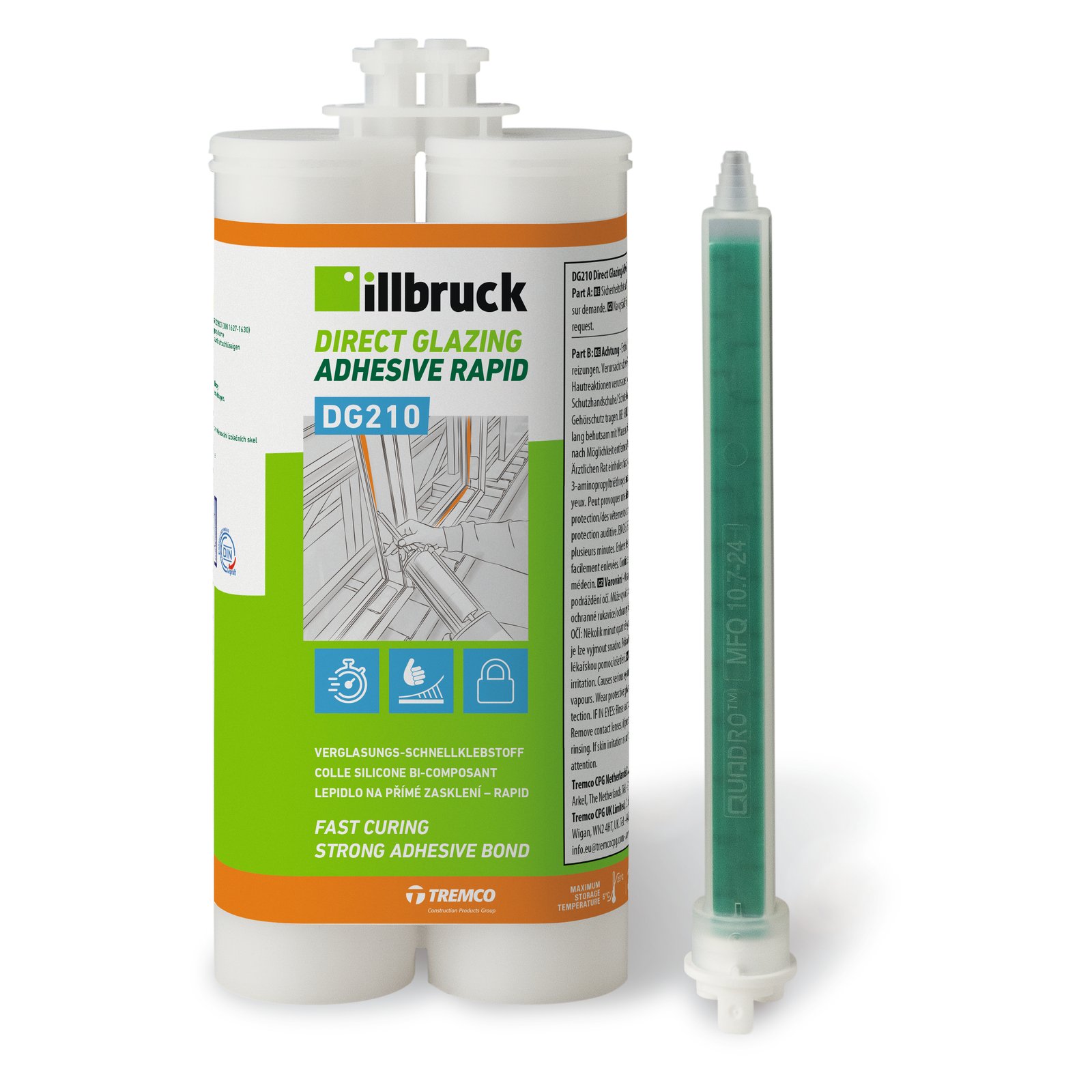 illbruck DG210 Verglasungs-Schnellklebstoff